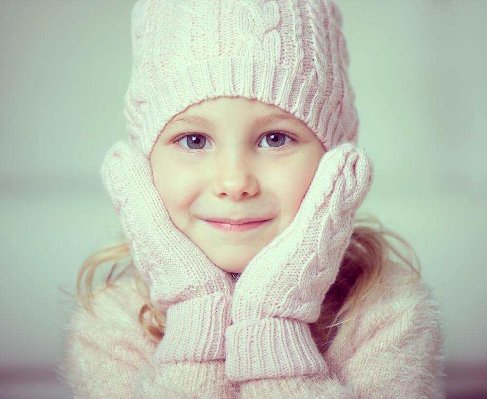 White Knitted Hat