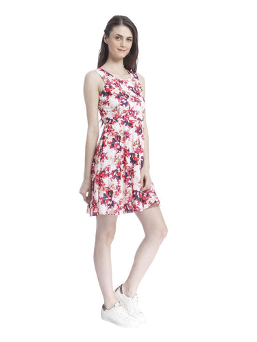 Women Casual Printed Dress