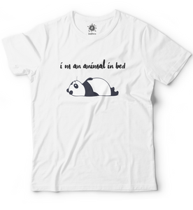 Animal in bed