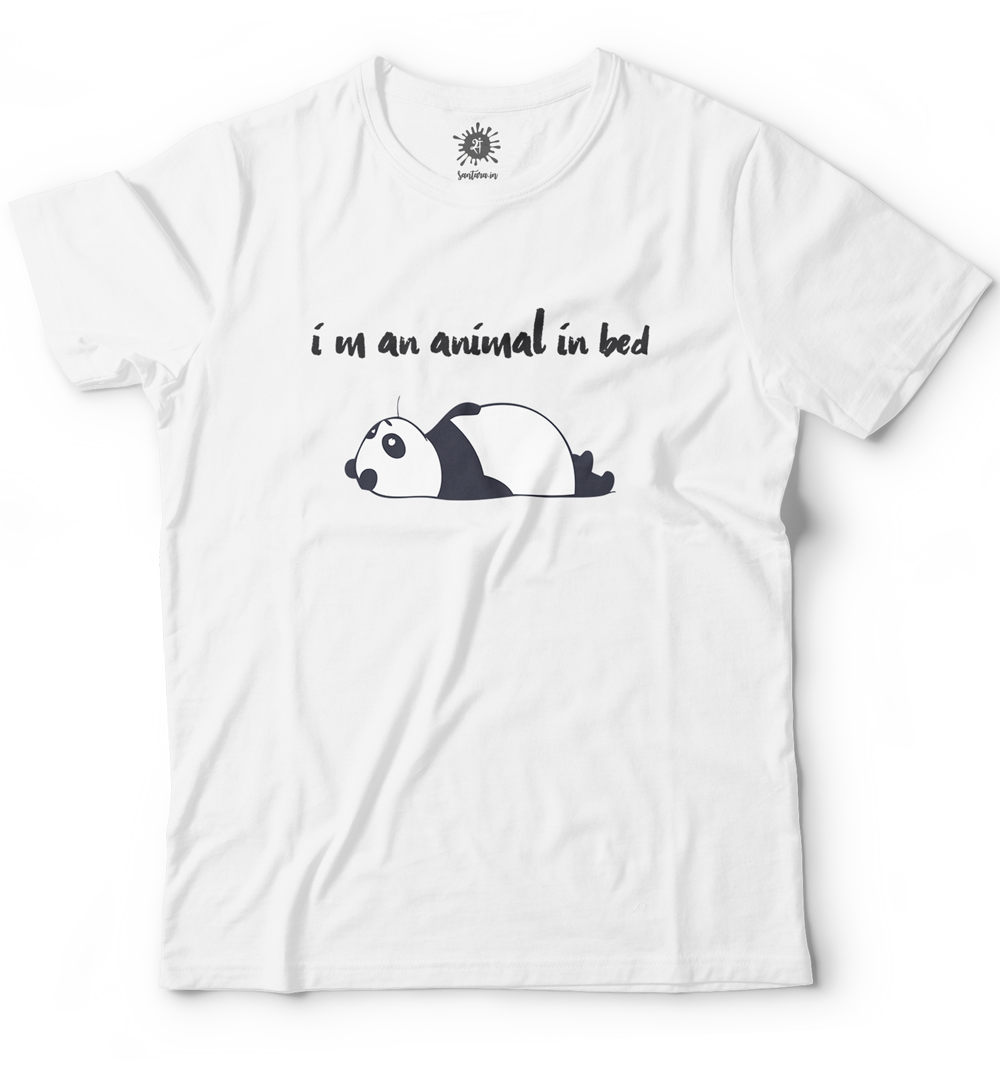 Animal in bed